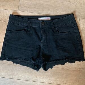 No Boundaries Black Shorts